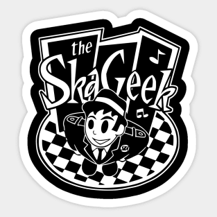 Ska Geek 2 Tone Sticker